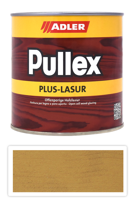 ADLER Pullex Plus Lasur - lazura na ochranu dřeva v exteriéru 0.75 l Heart Of Gold ST 01/2