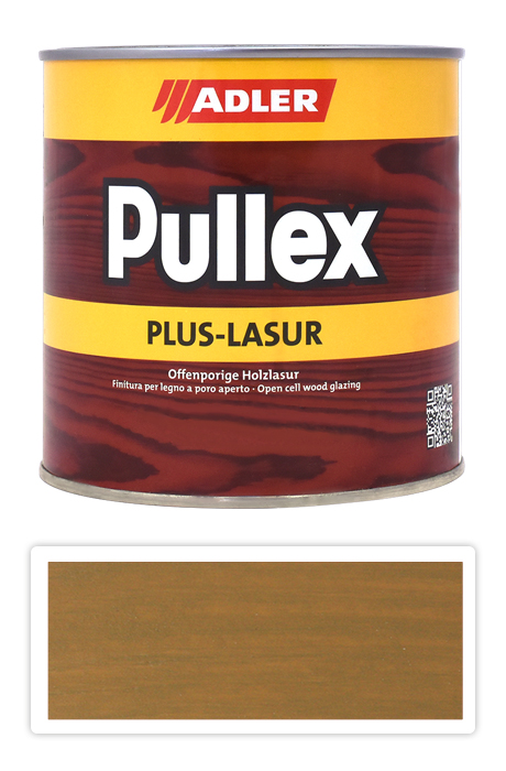 ADLER Pullex Plus Lasur - lazura na ochranu dřeva v exteriéru 0.75 l Hexenbesen LW 04/2