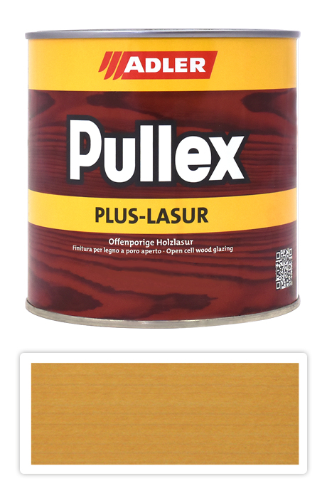 ADLER Pullex Plus Lasur - lazura na ochranu dřeva v exteriéru 0.75 l SunSun ST 01/1