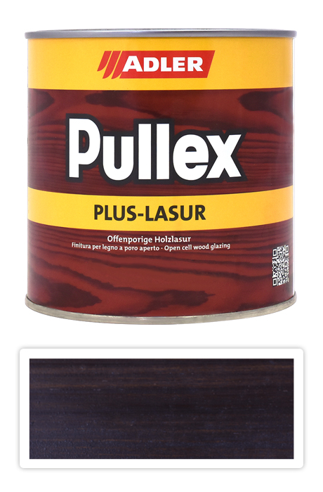 ADLER Pullex Plus Lasur - lazura na ochranu dřeva v exteriéru 0.75 l Wenge 50423