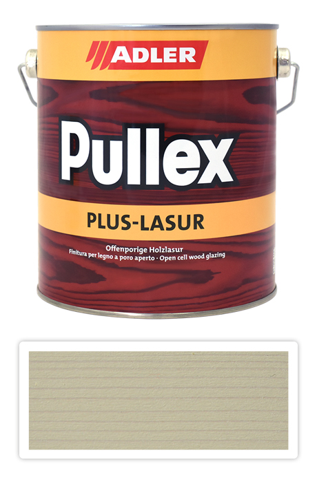 ADLER Pullex Plus Lasur - lazura na ochranu dřeva v exteriéru 2.5 l Weisse Tiger ST 06/1