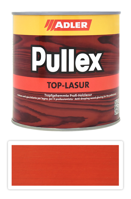 ADLER Pullex Top Lasur - tenkovrstvá lazura pro exteriéry 0.75 l Chilli LW 07/1