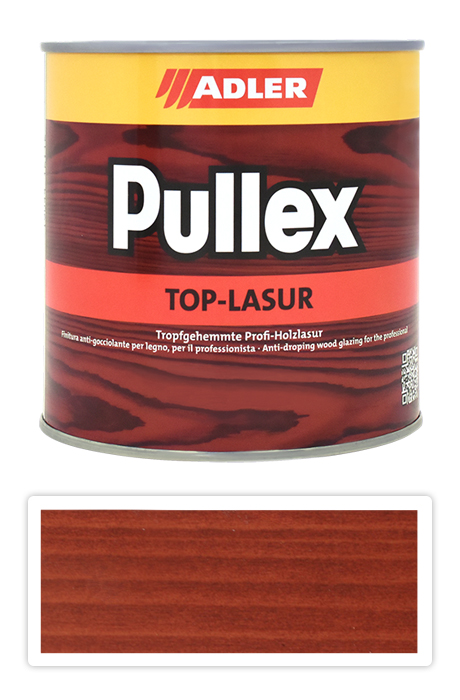 ADLER Pullex Top Lasur - tenkovrstvá lazura pro exteriéry 0.75 l Heisse Kirsche ST 03/3