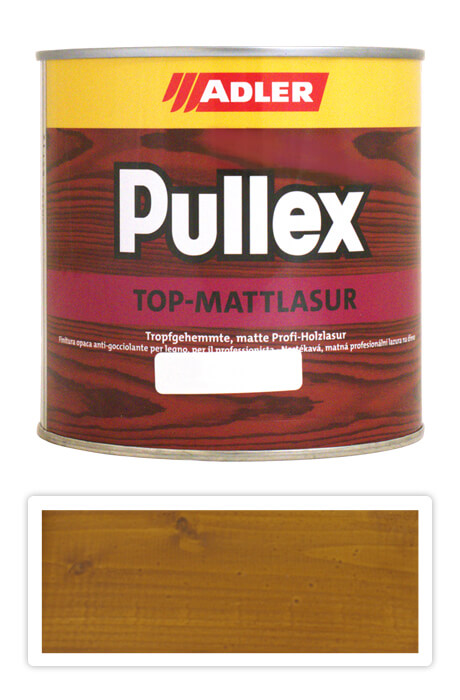 ADLER Pullex Top Mattlasur - tenkovrstvá matná lazura pro exteriéry 0.75 l Borovice