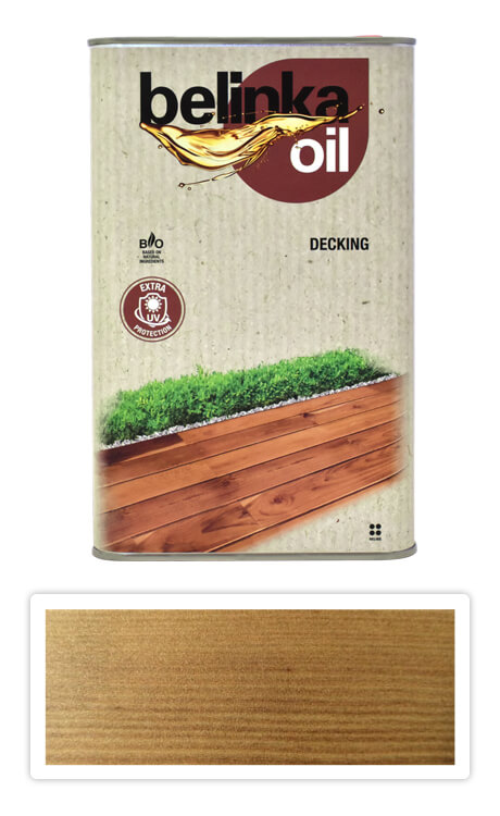 BELINKA Oil Decking - terasový olej 2.5 l Ořech 202