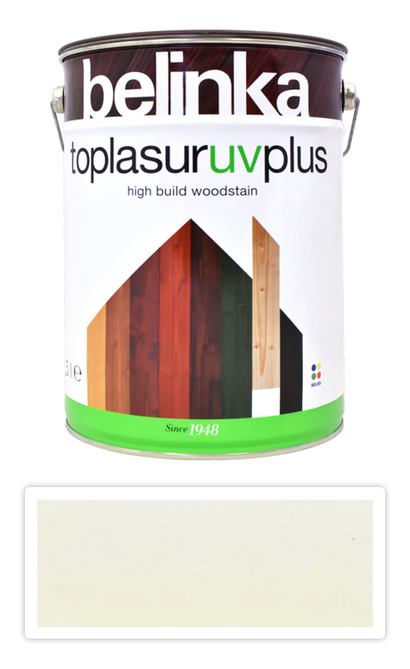 BELINKA Toplasur UV Plus - silnovrstvá lazura 0.75 l Bílá 11