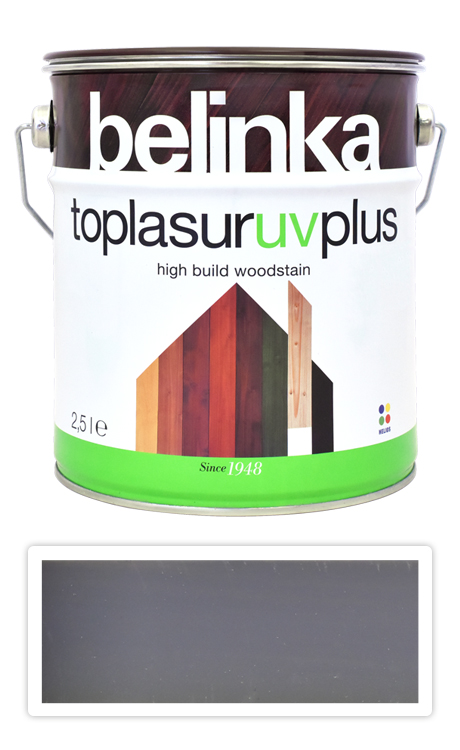 BELINKA Toplasur UV Plus - silnovrstvá lazura 2.5 l Platinová šedá 30