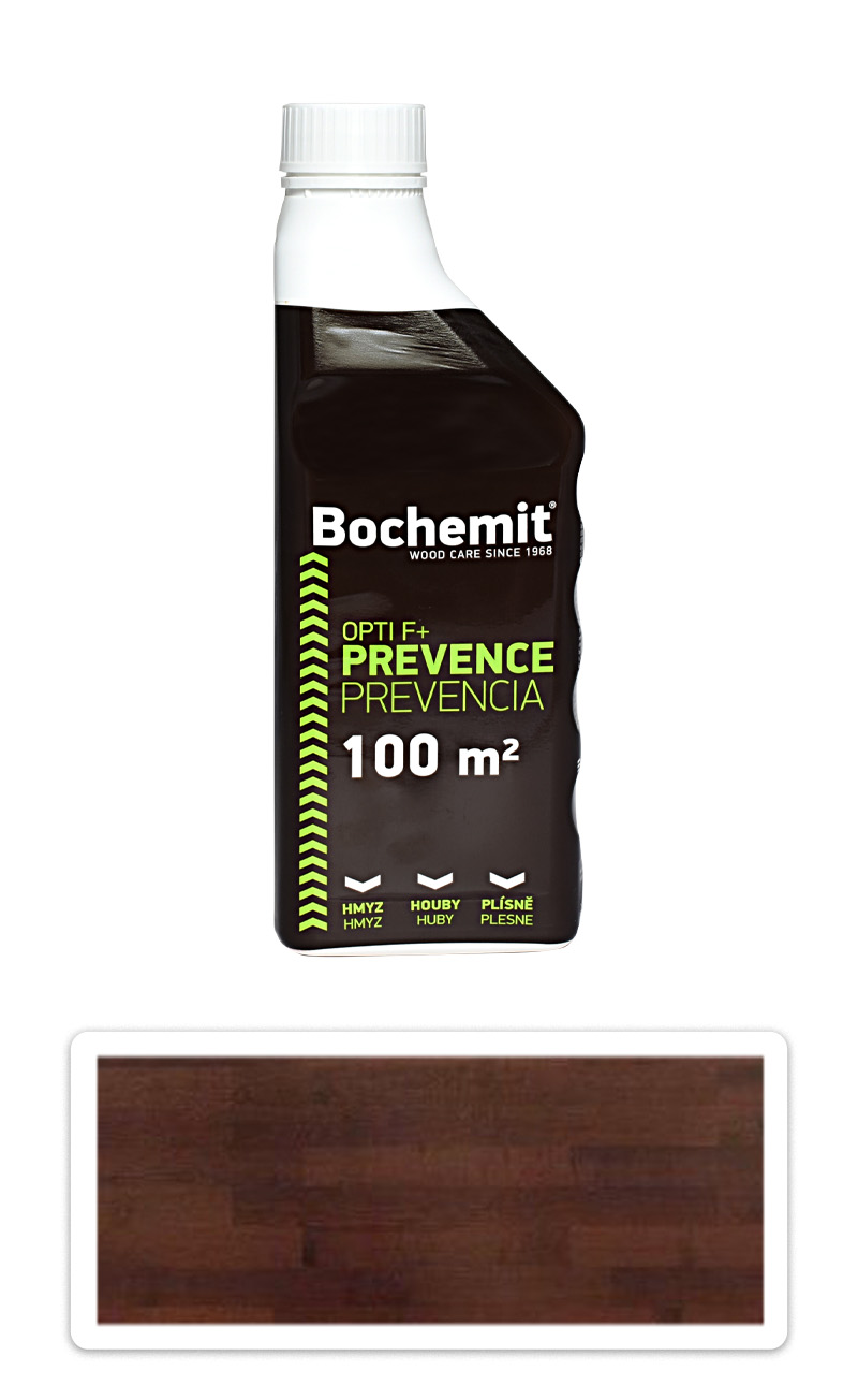 BOCHEMIT Opti F+ - preventivní dlouhodobá ochrana dřeva 1 l Hnědá