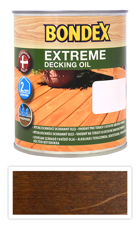 Bondex EXTREME DECKING OIL 0.75l Ořech