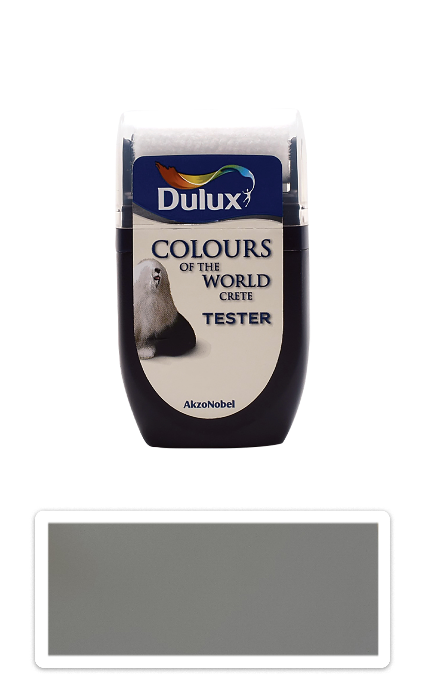 DULUX Colours of the World - matná krycí malířská barva 0.03 l Severní moře vzorek