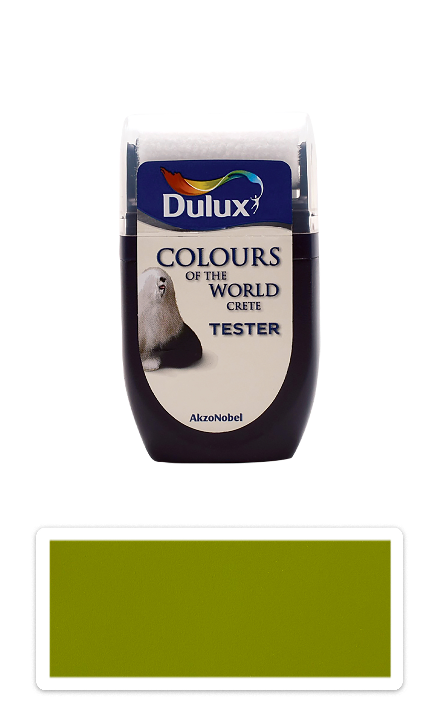 DULUX Colours of the World - matná krycí malířská barva 0.03 l Zelené terasy vzorek