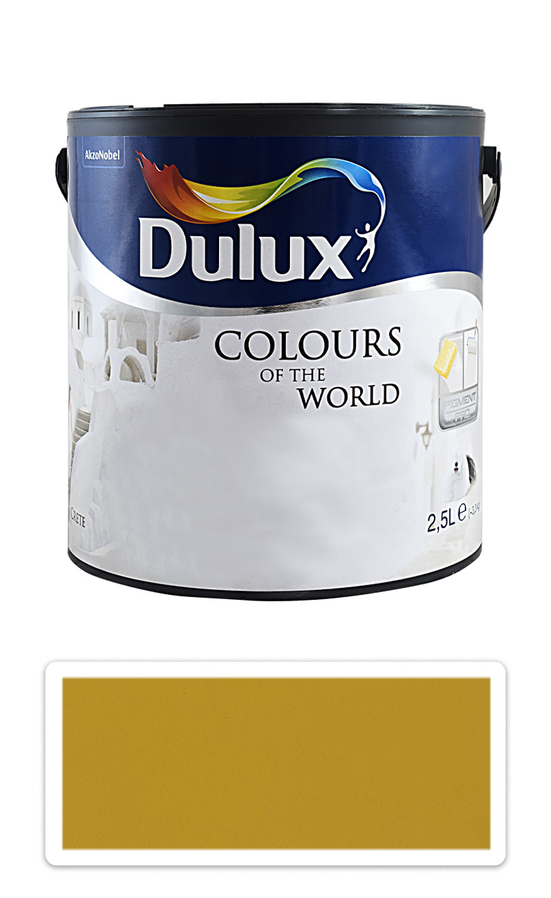 DULUX Colours of the World - matná krycí malířská barva do interiéru 2.5 l Exotické kari