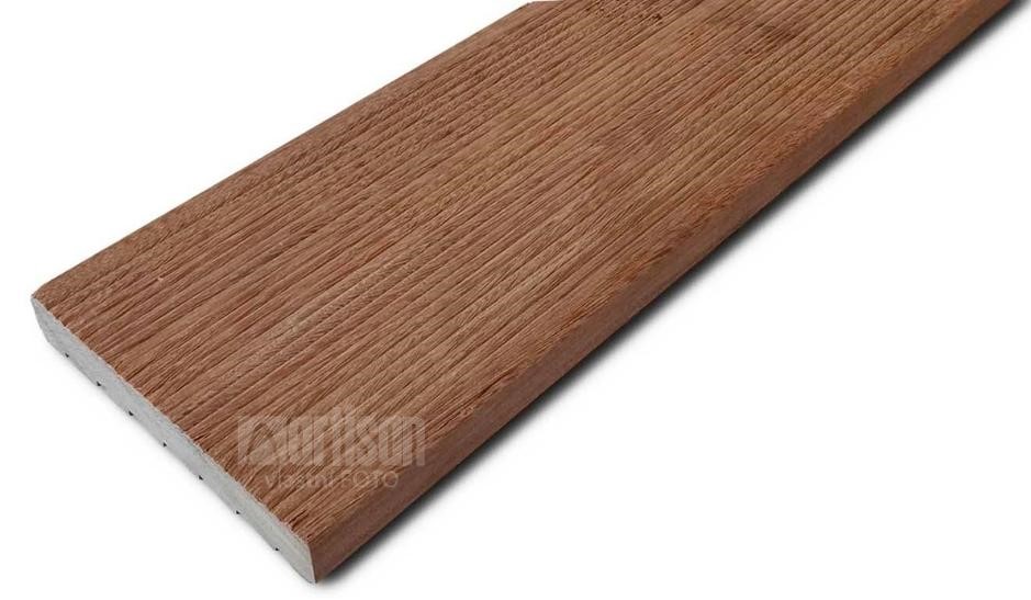 HOLZ KAHRS Terasová prkna 25x145x4270 Bangkirai - povrch hrubá/jemná drážka