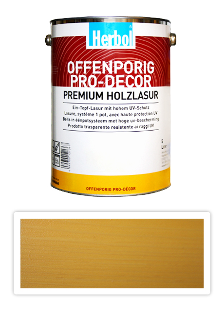 Herbol Offenporig Pro-decor 5l borovice 1200