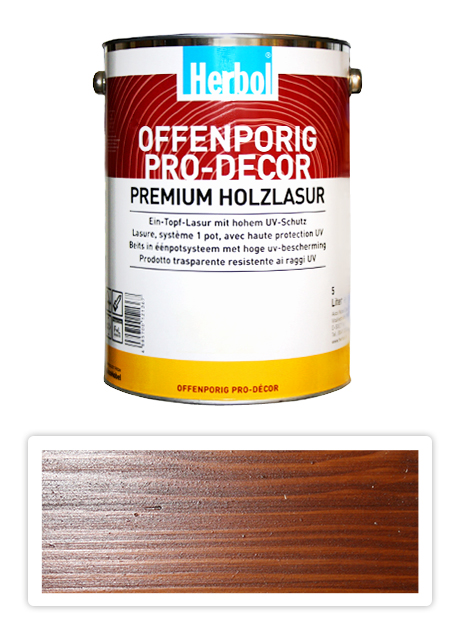 Herbol Offenporig Pro-decor 5l teak 8406