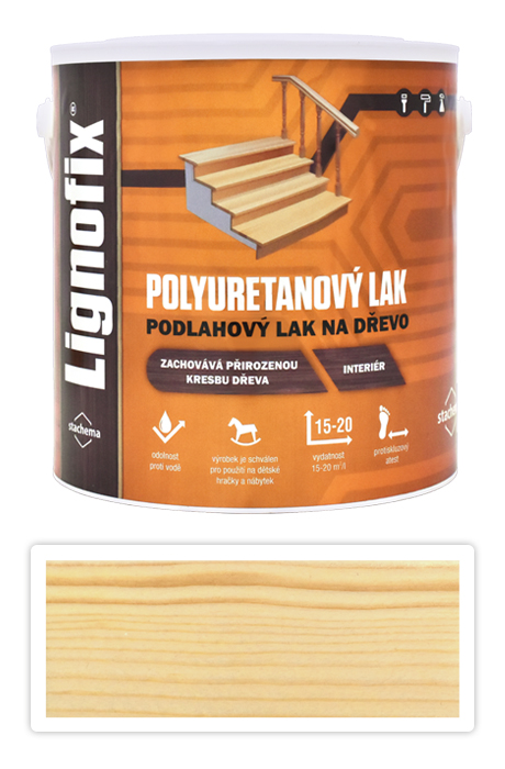 LIGNOFIX - polyuretanový lak 2.5 l Lesklý