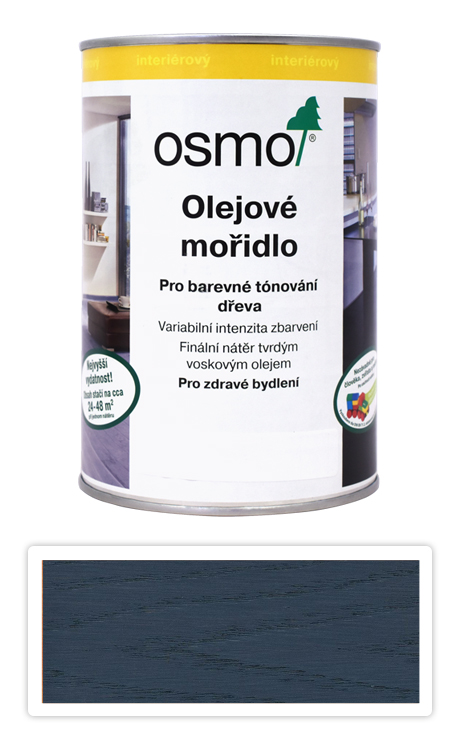 OSMO Olejové mořidlo 1 l Grafit 3514