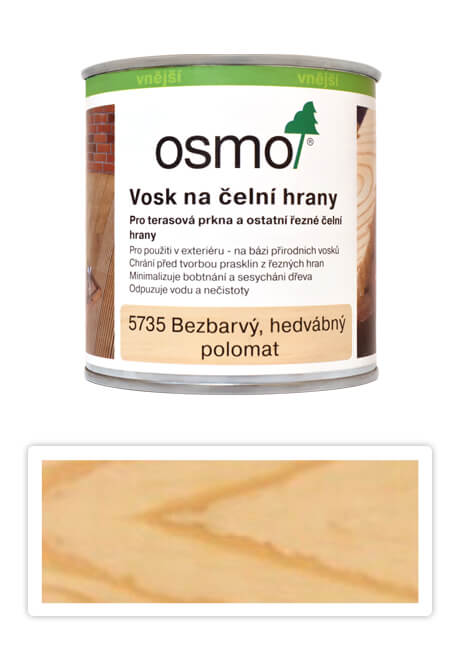 OSMO Vosk na řezné hrany 0.375 l Bezbarvý 5735