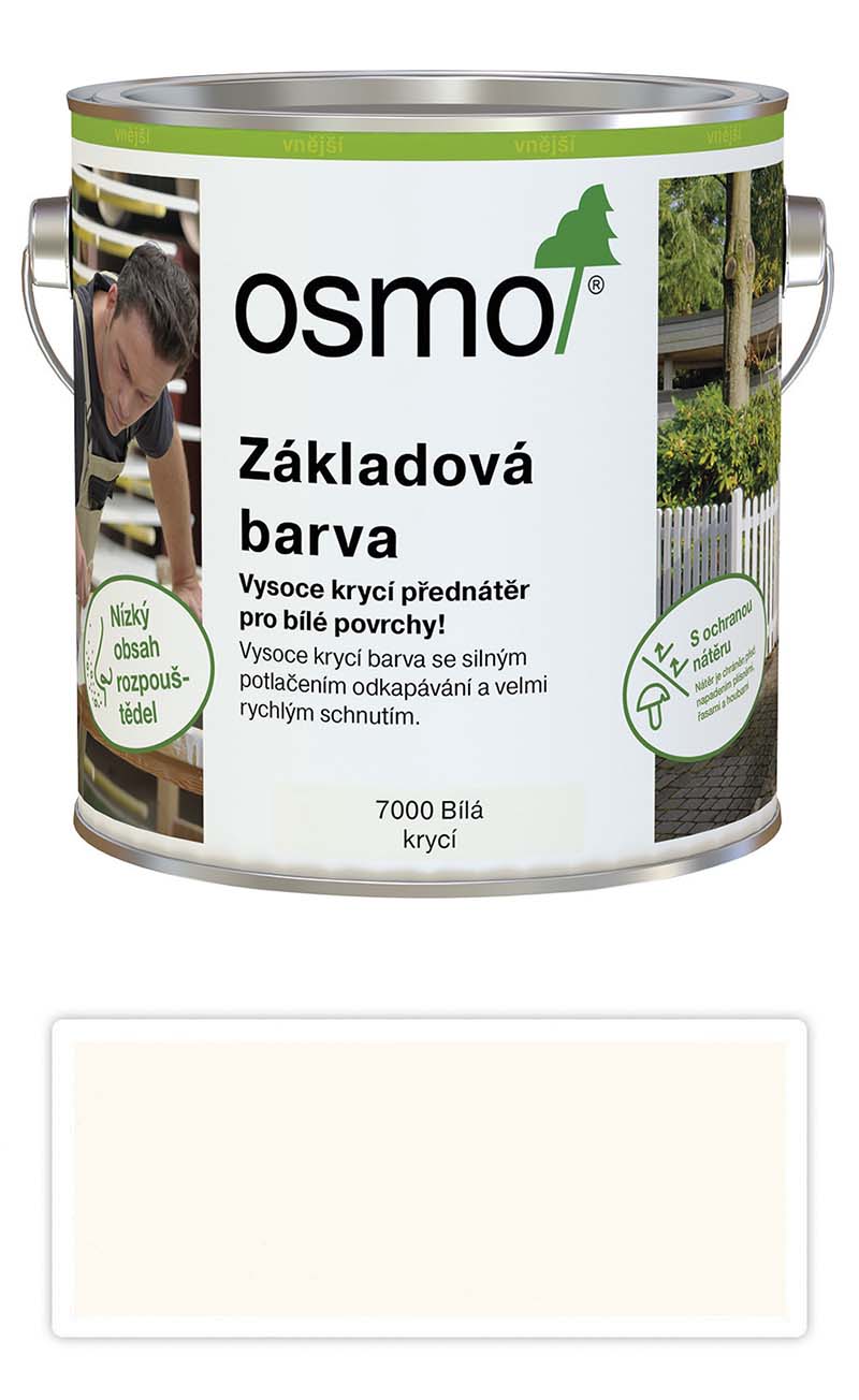 OSMO Základová barva 10 l Bílá krycí 7000