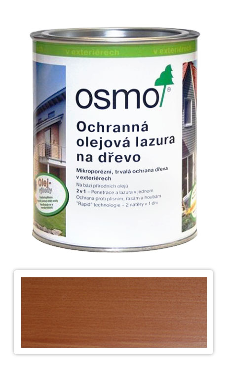 Ochranná olejová lazura OSMO 0.75l Modřín