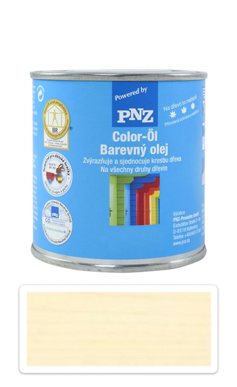 PNZ Barevný olej 0.25 l Bezbarvý