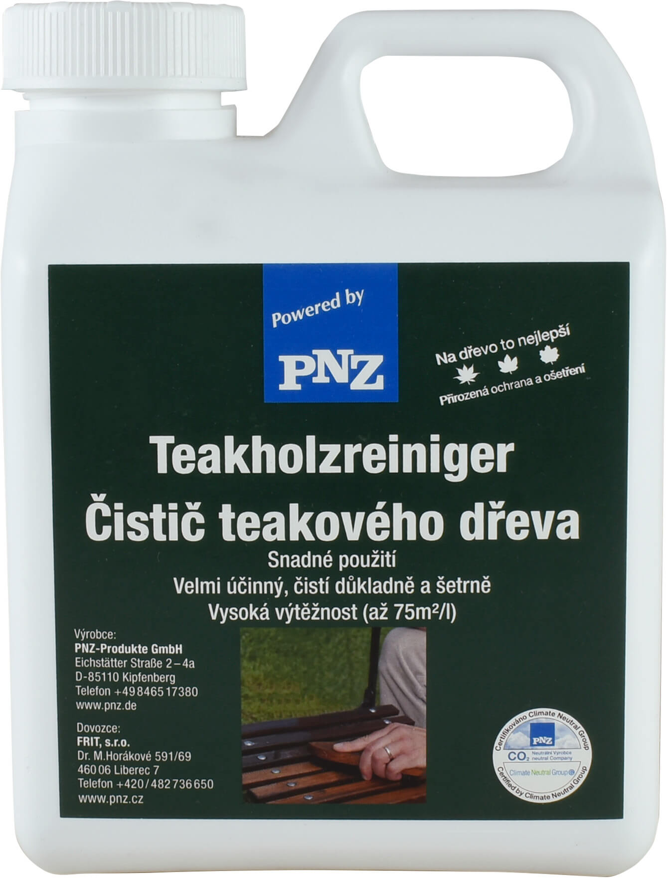 PNZ Čistič teakového dřeva 1 l