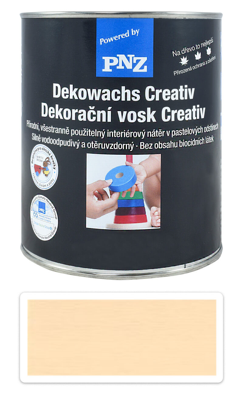 PNZ Dekorační vosk Creativ 0.75 l Pískový