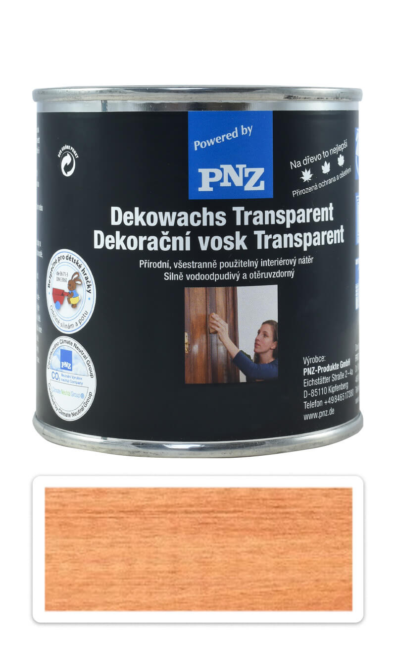 PNZ Dekorační vosk Transparent 0.25 l Třešeň