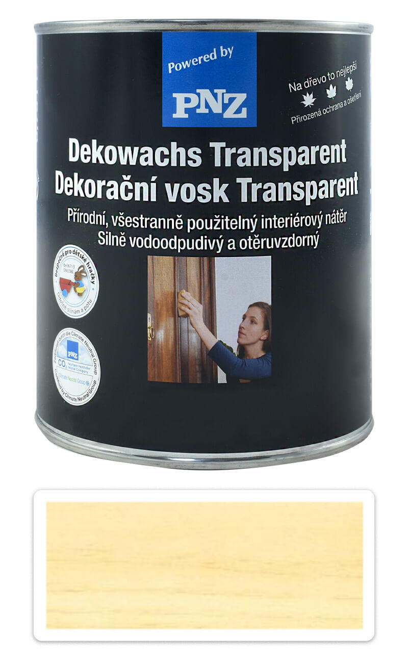 PNZ Dekorační vosk Transparent 2.5 l Bezbarvý