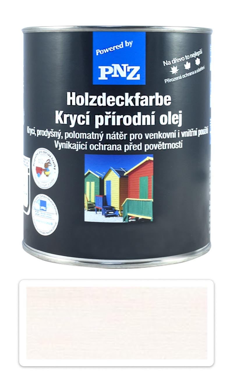 PNZ Krycí přírodní olej 0.75 l Bílá