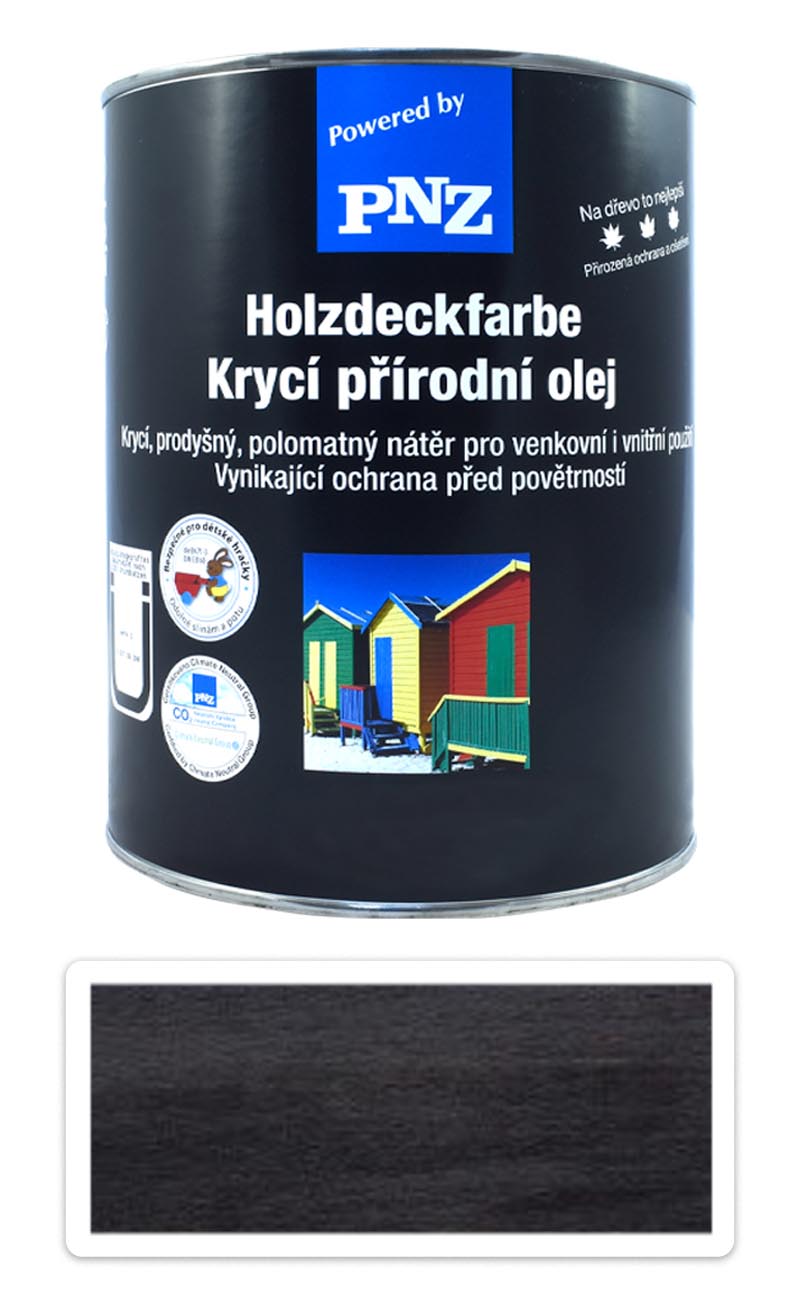 PNZ Krycí přírodní olej 2.5 l Černošedá