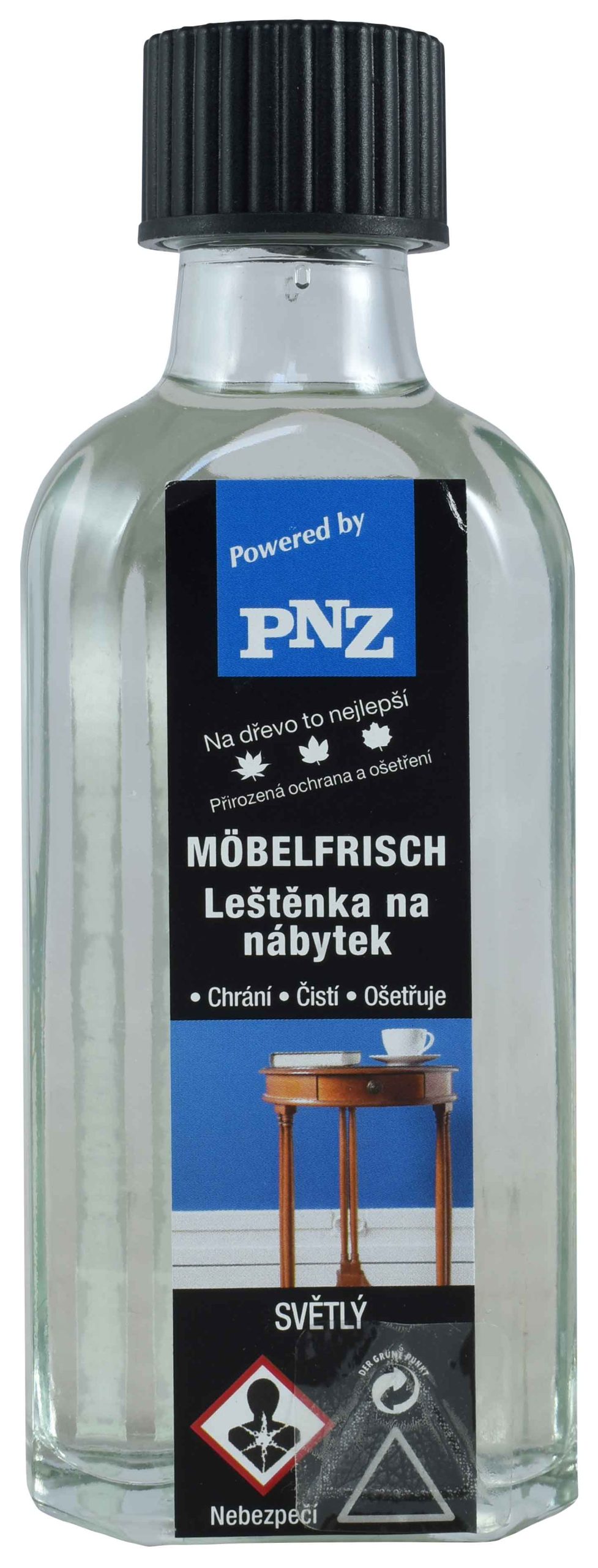 PNZ Leštěnka na oživení nábytku 100 ml Světlá