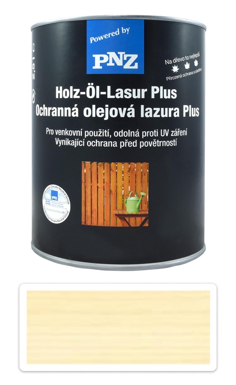 PNZ Ochranná olejová lazura Plus 2.5 l Bezbarvý