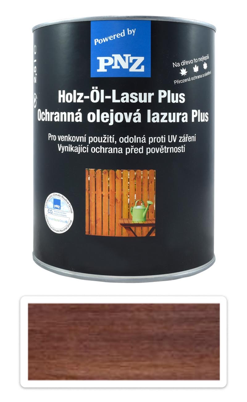 PNZ Ochranná olejová lazura Plus 2.5 l Palisander