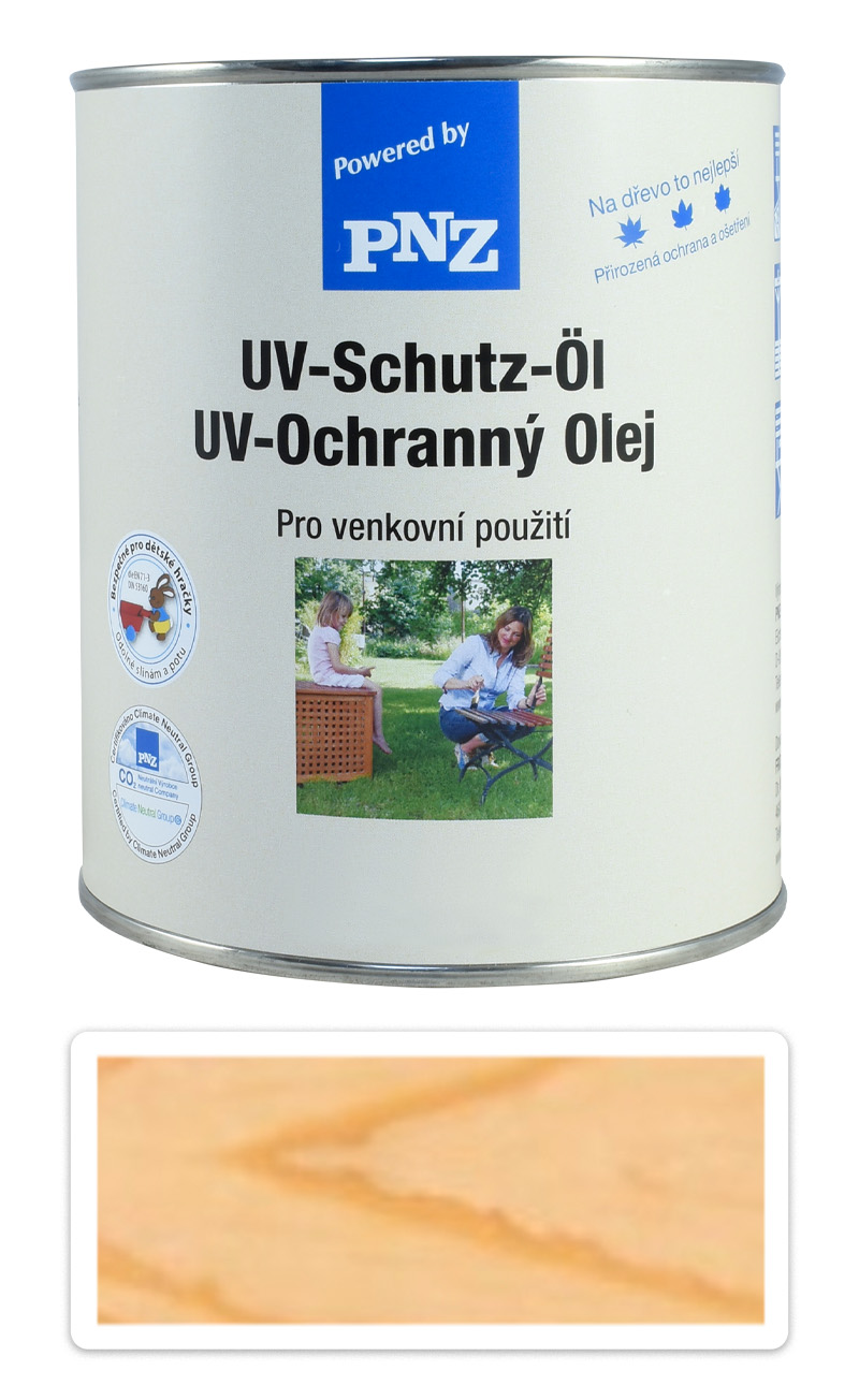 PNZ UV Ochranný olej pro exteriéry 0.75 l Bezbarvý