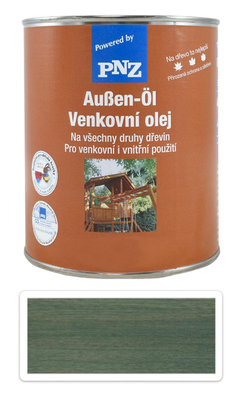 PNZ Venkovní olej 0.75 l Jedlově zelený