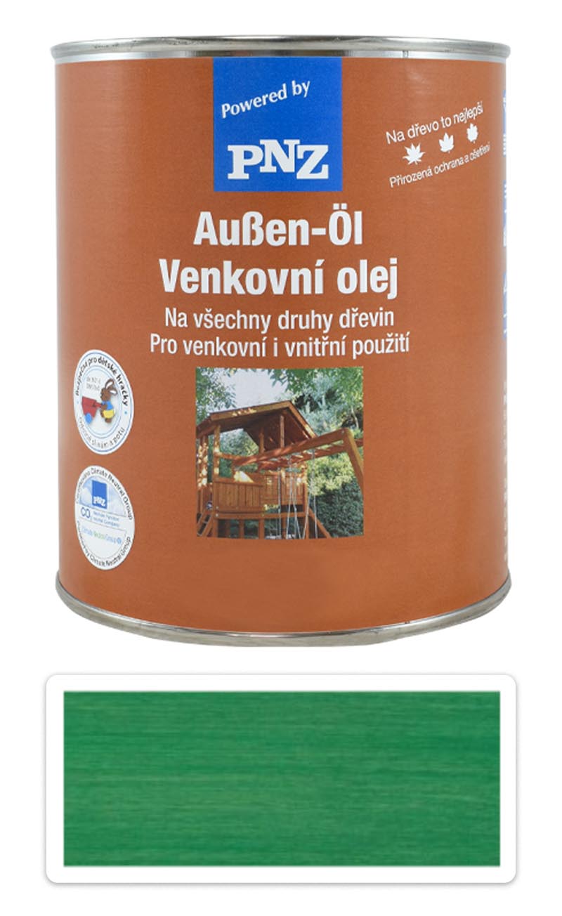 PNZ Venkovní olej 0.75 l Mátově zelený