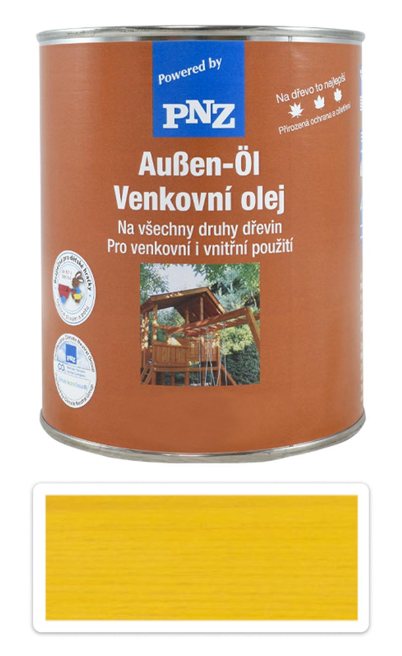 PNZ Venkovní olej 0.75 l Žlutý