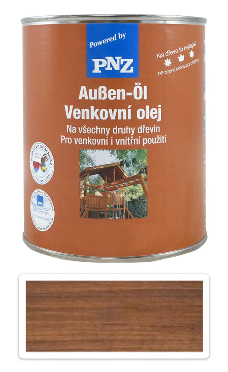 PNZ Venkovní olej metalický 0.75 l Bronzový