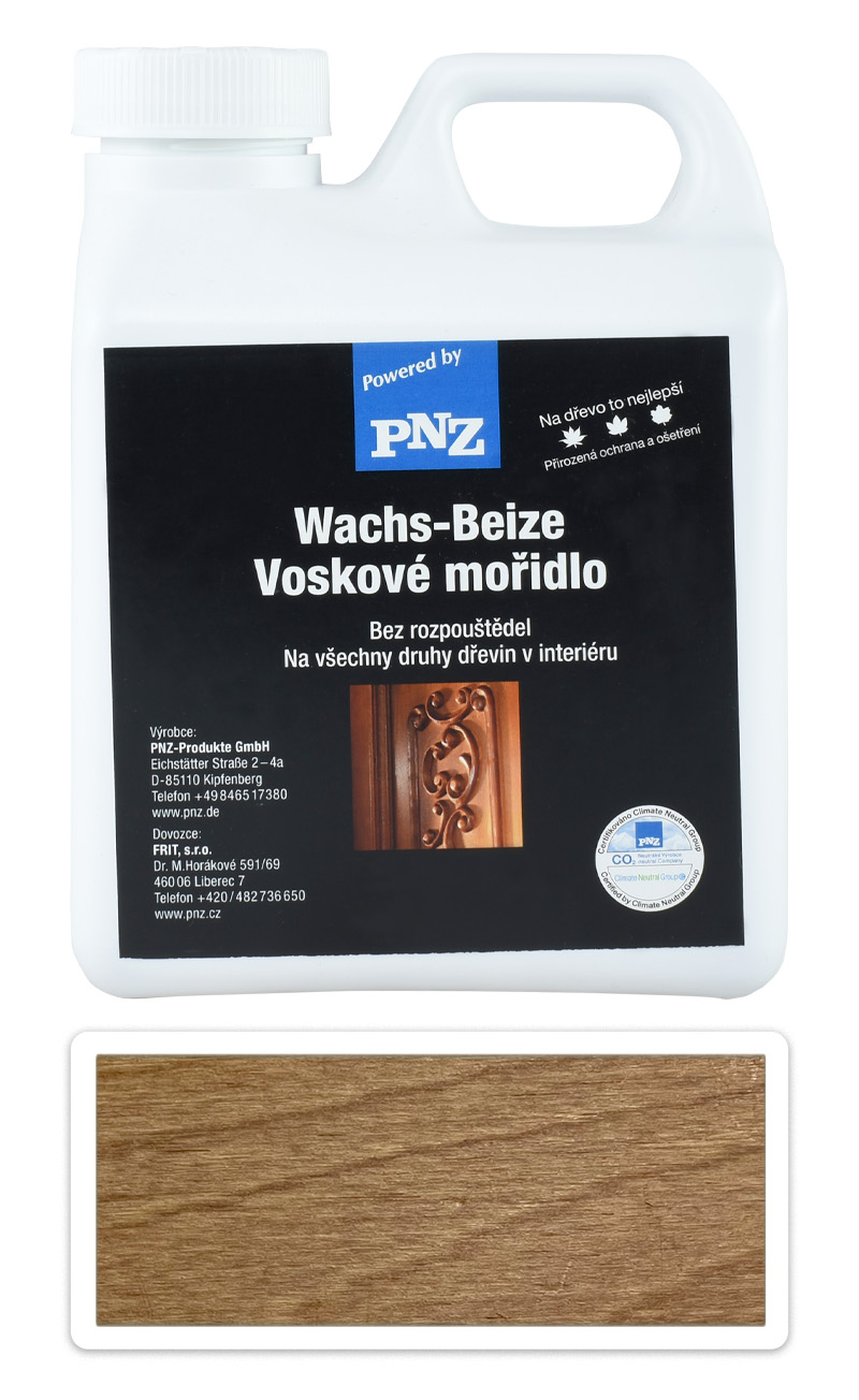 PNZ Voskové mořidlo 1 l Ořech