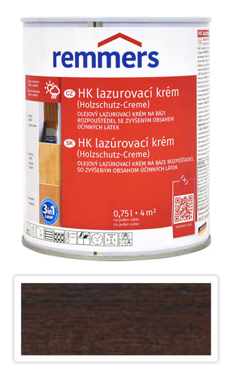 REMMERS HK lazurovací krém 0.75 l Palisandr