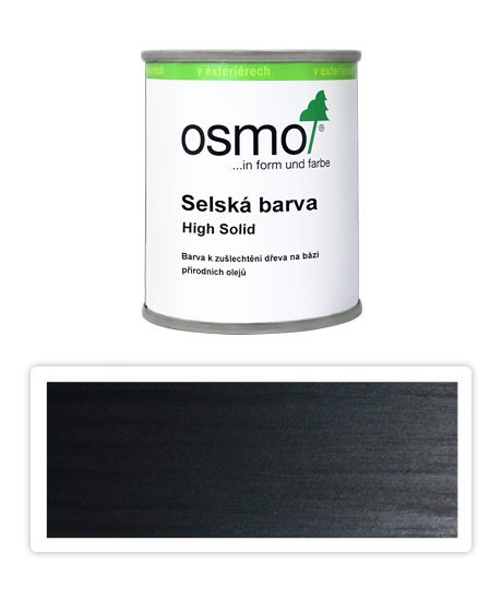 Selská barva OSMO 0.125l Černošedá 2703