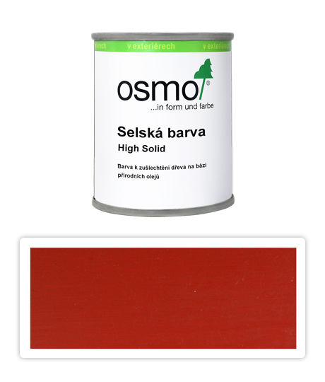 Selská barva OSMO 0.125l Karmínově červená 2311