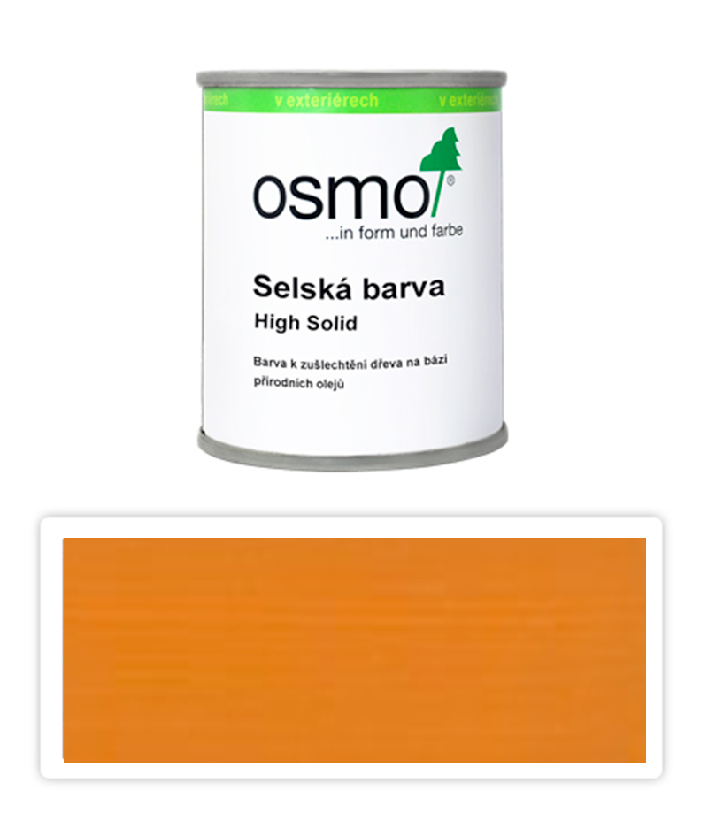 Selská barva OSMO 0.125l Smrkově žlutá 2203