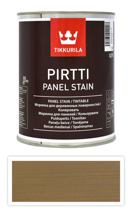 TIKKURILA Pirtti - vodou ředitelné mořidlo na dřevo v interiéru 0.9 l Heinä 5064