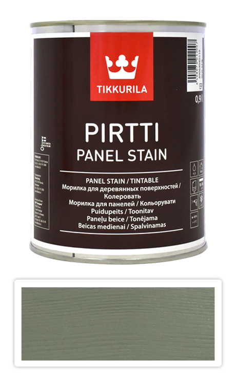 TIKKURILA Pirtti - vodou ředitelné mořidlo na dřevo v interiéru 0.9 l Suvi 5065