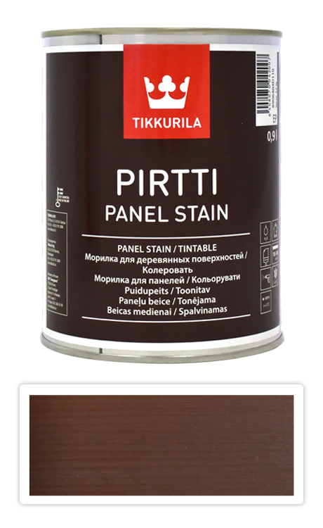 TIKKURILA Pirtti - vodou ředitelné mořidlo na dřevo v interiéru 0.9 l Tatti 5071