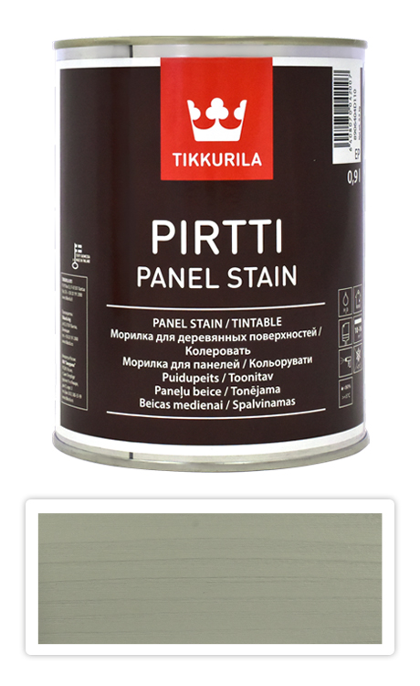 TIKKURILA Pirtti - vodou ředitelné mořidlo na dřevo v interiéru 0.9 l Tuohi 5062