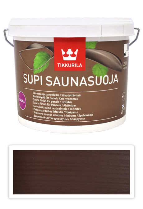 TIKKURILA Supi Sauna Finish - akrylátový lak do sauny 2.7 l Petäjä 5073