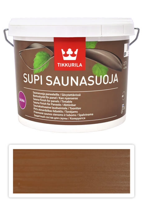 TIKKURILA Supi Sauna Finish - akrylátový lak do sauny 2.7 l Pouta 5052